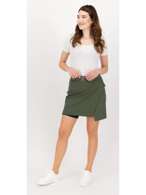 Foto van product deproc Rok 'Sportrock GRANBY V Damen 2-in-1 Rock-Shorts, Hosenrock' olijfgroen