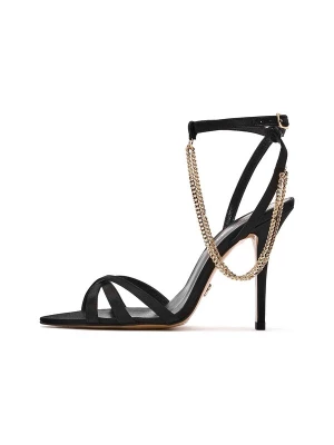Foto van product Derimod Sandalen met riem goud / zwart