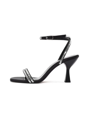 Foto van product Derimod Sandalen met riem zwart / zilver