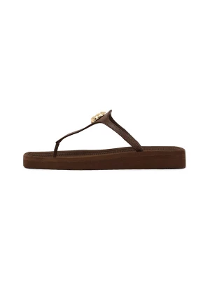 Foto van product Derimod Teenslipper donkerbruin