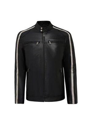 Foto van product Derimod Tussenjas 'Middleton' zwart / offwhite
