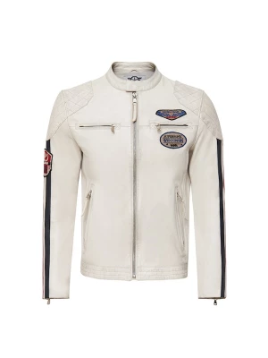 Foto van product Derimod Tussenjas 'Storm' blauw / robijnrood / zwart / offwhite