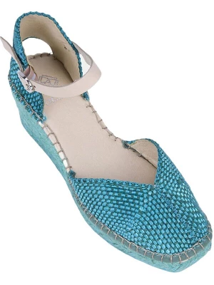 Foto van product Desa Espadrilles 'Keilabsatz-Slipper' aqua