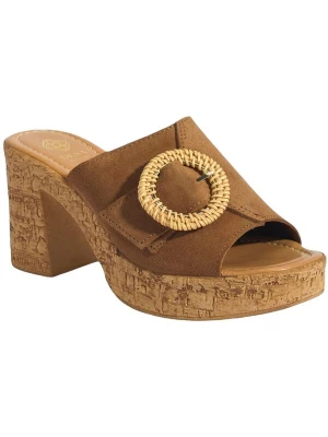 Foto van product Desa Huisschoenen 'Plateau-Schuhe' bruin