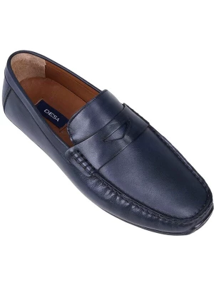 Foto van product Desa Mocassins 'DESA Herren-Lederslipper für den Alltag' blauw