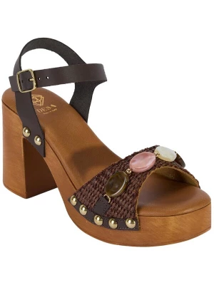 Foto van product Desa Sandaal 'Plateau-Sandalen' bruin