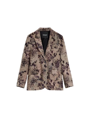 Foto van product Desigual Blazers brokaat / donkergrijs / cyclaam / zwart