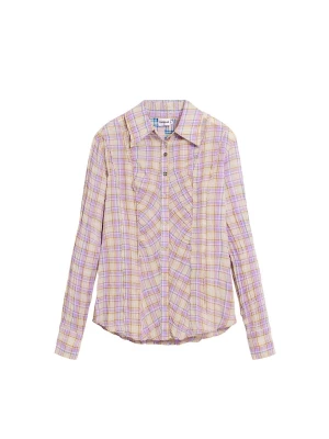 Foto van product Desigual Blouse beige / mosterd / lichtroze