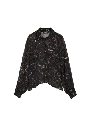 Foto van product Desigual Blouse lichtgeel / rosé / zwart