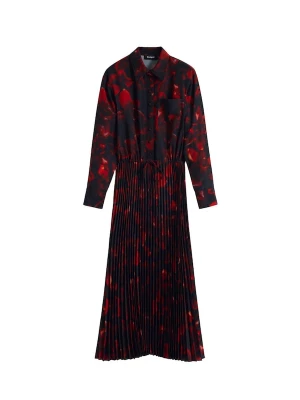 Foto van product Desigual Blousejurk rood / donkerrood / zwart