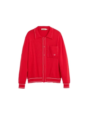 Foto van product Desigual Gebreid vest rood