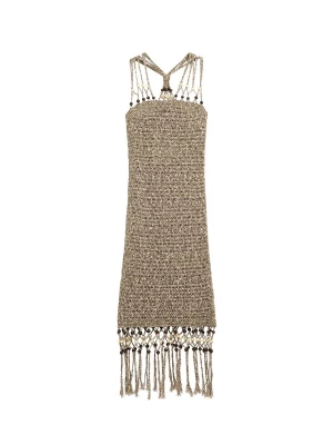 Foto van product Desigual Gebreide jurk beige / bruin