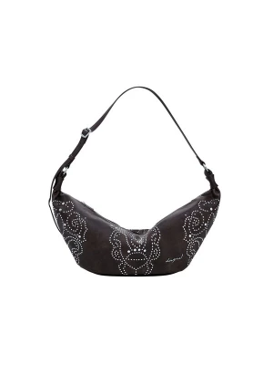 Foto van product Desigual Handtas 'Poker Face Munster 2.0' bruin / zilver