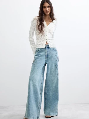 Foto van product Desigual Jeans lichtblauw / ombergrijs / parelwit