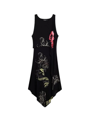 Foto van product Desigual Jurk groen / rood / zwart