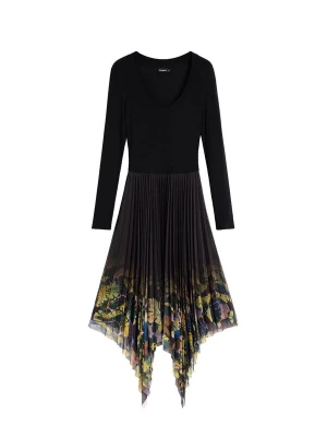Foto van product Desigual Jurk 'M. C. Lacroix' gemengde kleuren / zwart