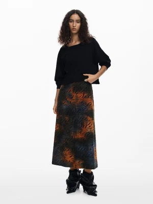Foto van product Desigual Jurk nachtblauw / donkeroranje / zwart