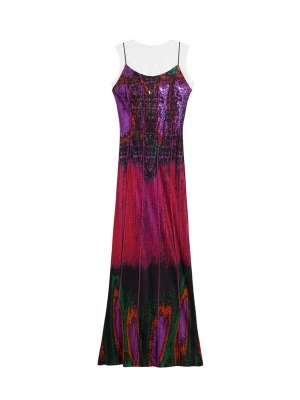 Foto van product Desigual Jurk 'VEST_ALAS_LACROIX 26SWVW42' fuchsia