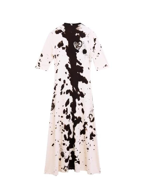 Foto van product Desigual Jurk zwart / wit