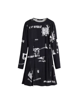 Foto van product Desigual Jurk zwart / wit