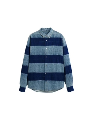 Foto van product Desigual Overhemd blauw denim / donkerblauw