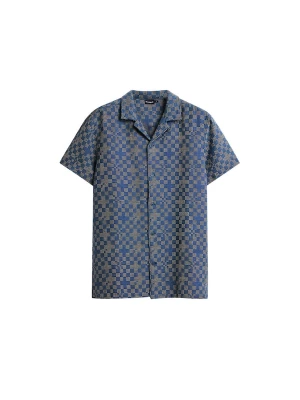 Foto van product Desigual Overhemd marine / wit