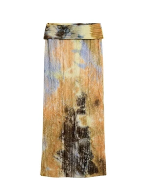 Foto van product Desigual Rok blauw / donkerbruin / geel