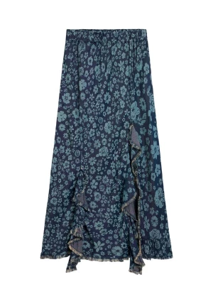 Foto van product Desigual Rok 'FAL_ANEM 26SWFW04' blauw denim