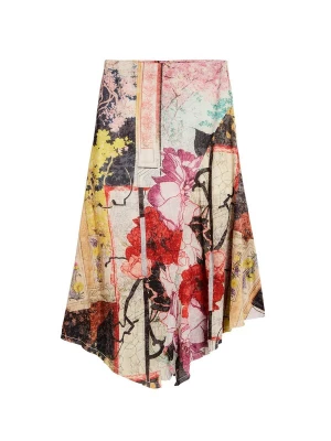 Foto van product Desigual Rok geel / rosa / rood / zwart