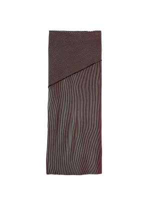 Foto van product Desigual Rok lichtgroen / bordeaux / zwart