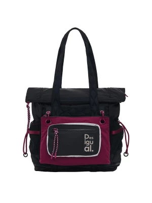 Foto van product Desigual Rugzak grijs / bordeaux / zwart
