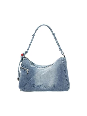 Foto van product Desigual Schoudertas 'BAG_HALF LOGO L 26SAXD27' blauw denim