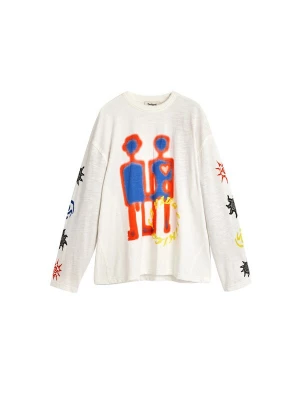 Foto van product Desigual Shirt blauw / rood / zwart / wit
