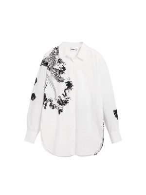 Foto van product Desigual Shirt 'CAM_ORCHID_LACROIX 26SWCW29' wit