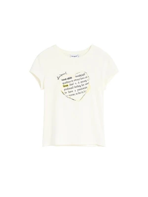 Foto van product Desigual Shirt crème / geel / zwart / wolwit