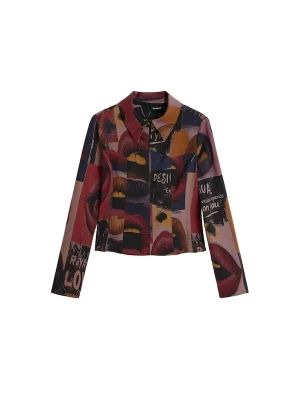 Foto van product Desigual Shirt donkerbeige / brokaat / merlot / zwart