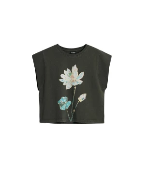 Foto van product Desigual Shirt lichtblauw / geel / zwart / wit
