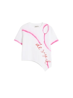 Foto van product Desigual Shirt pink / wit
