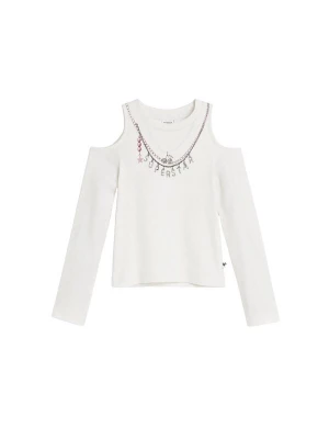 Foto van product Desigual Shirt rosa / zilver / wit