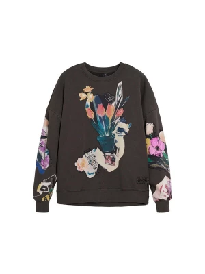 Foto van product Desigual Sweatshirt donkergroen / oranje / rood / zwart