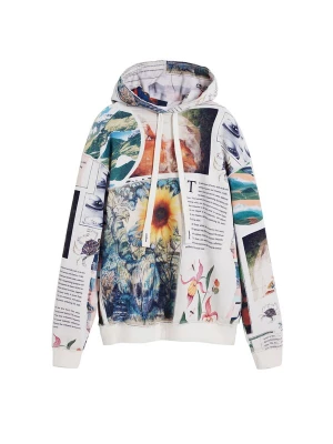 Foto van product Desigual Sweatshirt 'Sunflower' gemengde kleuren / wit