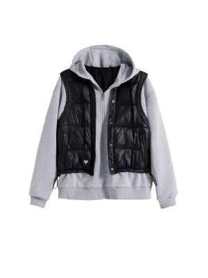 Foto van product Desigual Sweatshirt 'SWEAT_CHALECO 25WWSK05' grijs