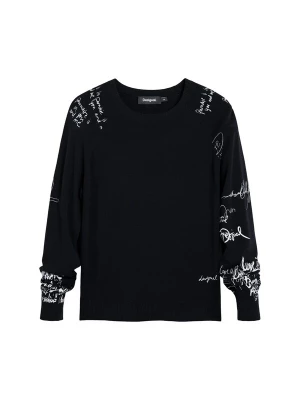 Foto van product Desigual Trui 'JERS_MARQUETTE 26SWJF10' zwart