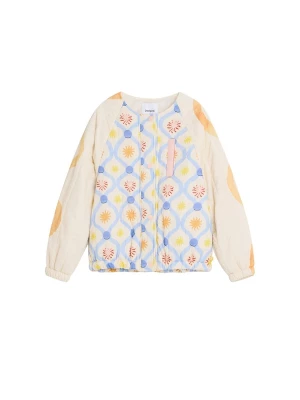 Foto van product Desigual Tussenjas beige / blauw / oranje