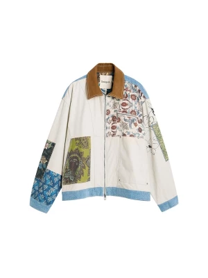Foto van product Desigual Tussenjas blauw / groen / rood / zwart / wit