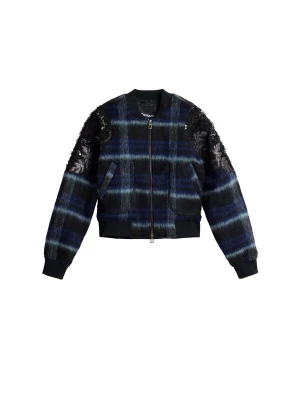 Foto van product Desigual Tussenjas nachtblauw / violetblauw / zwart