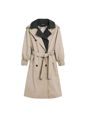Foto van product Desigual Tussenmantel beige / donkergroen