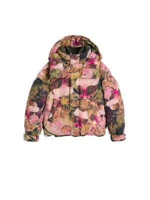 Foto van product Desigual Winterjas '. C. Lacroix' kaki / kiwi / pink / rosé