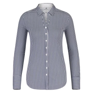 Foto van product DESOTO Blouse 'Eve' navy / wit
