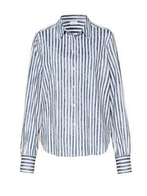 Foto van product DESOTO Blouse 'Lizzy' aqua / natuurwit